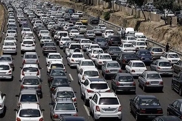 ترافیک سنگین در مسیرهای خروجی تهران/ آخرین وضعیت ترافیکی جاده‌های کشور