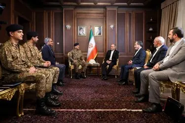 دیدار فرمانده ارتش پاکستان با رئیس جمهور