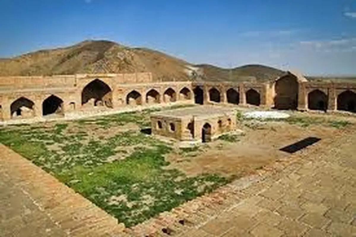 آغاز مرمت کاروانسرای خرزان در قزوین 