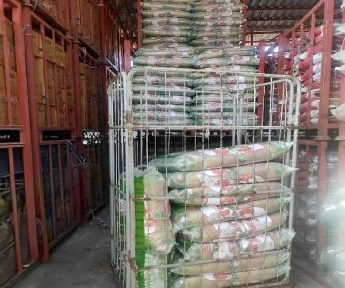 برنج قاچاق در سنگر کشف شد