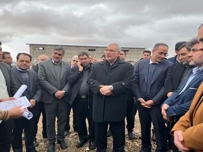 بررسی پیشرفت پروژه ساخت بیمارستان ۲۲۰ تختخوابی شهرستان خدابنده