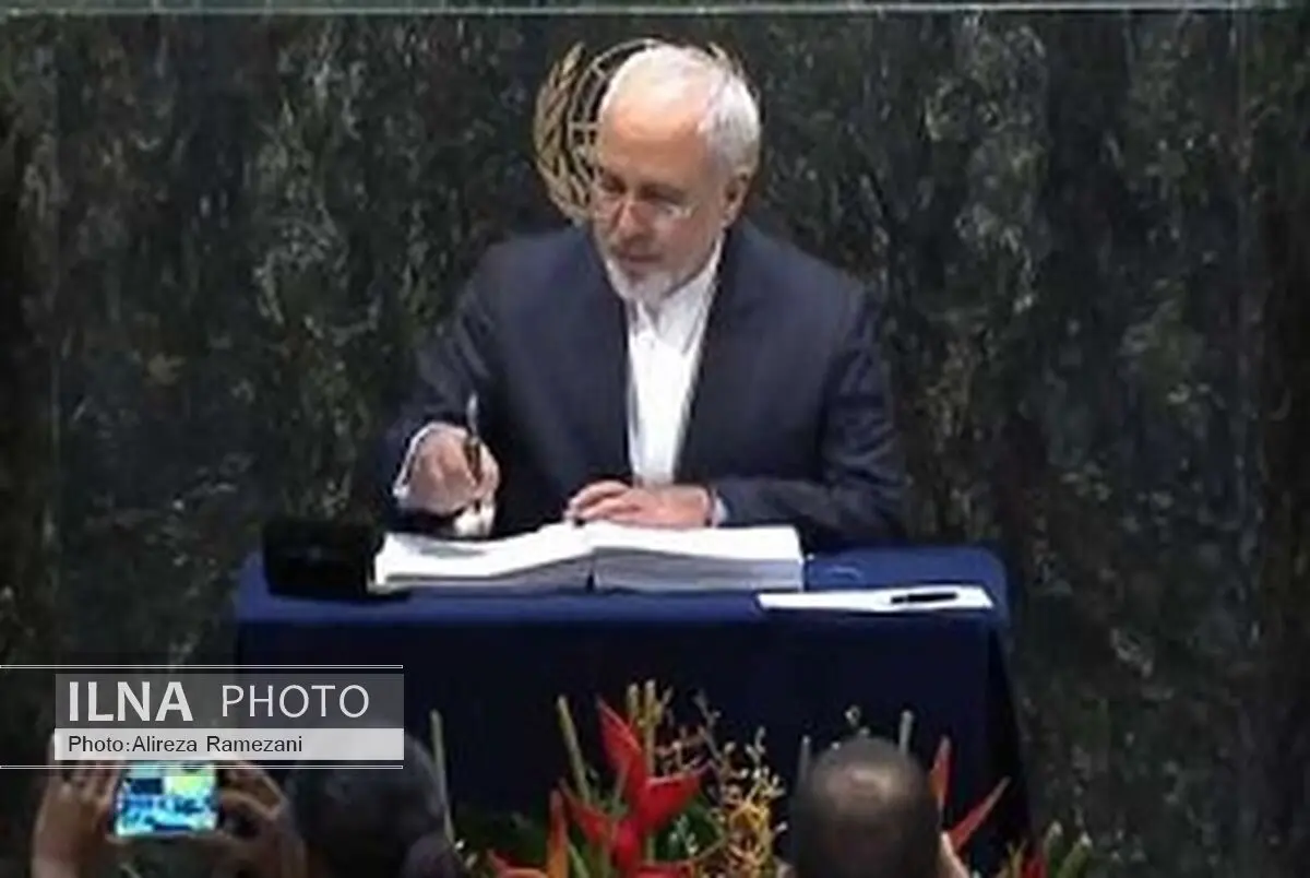 Iran signs Paris climate deal at UN
