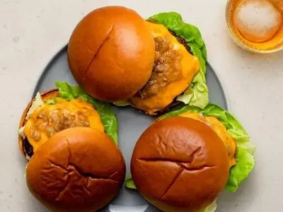 طرز تهیه برگر کَره‌ای