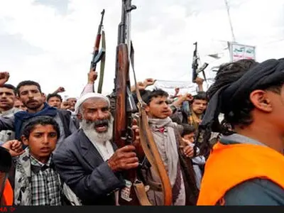 انصارالله یک پهپاد عربستان را در شمال یمن ساقط کرد