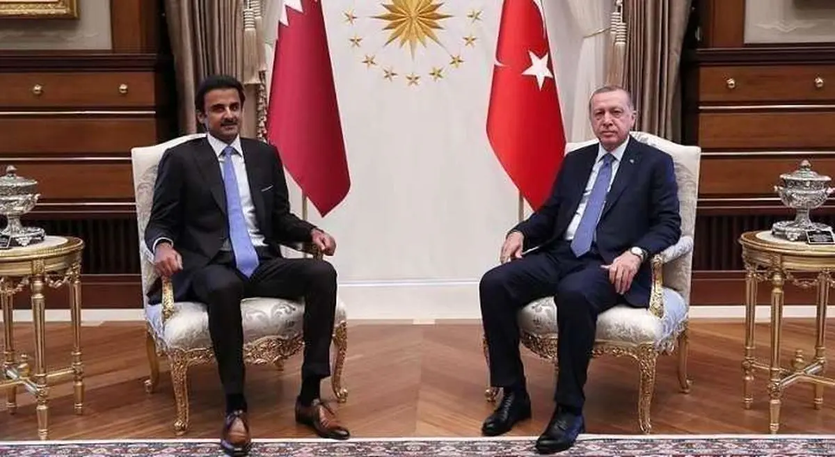 گفت‌وگوی تلفنی اردوغان و امیر قطر با محوریت تحولات منطقه