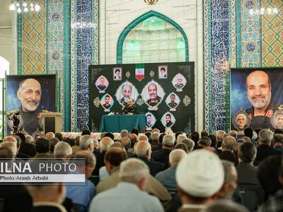 مراسم گرامیداشت سالگرد شهادت شهدای کنسولگری ایران در سوریه 