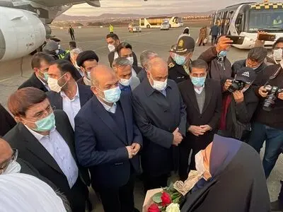 وزیر کشور وارد کرمانشاه شد
