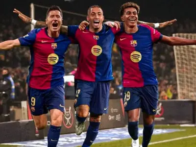 مثلث یامال، رافینیا و لواندوفسکی در نیوکمپ: در مسیر تکرار افسانه ‎ MSN(ویدیو)