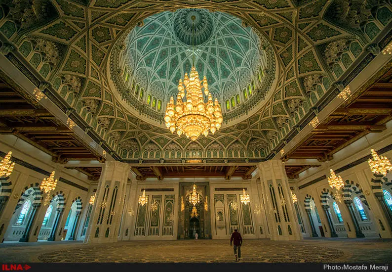 گزارش اختصاصی ایلنا از مسجد سلطان قابوس در شهر مسقط