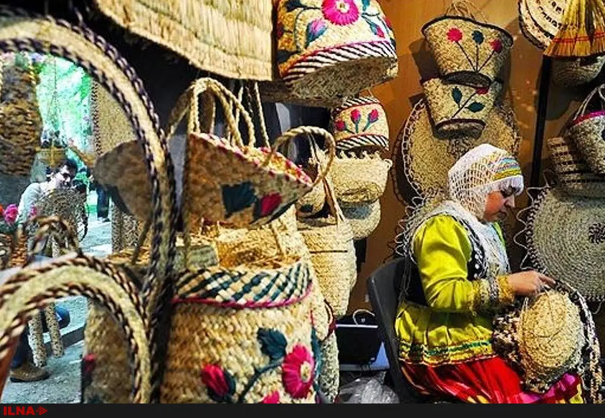 رشد 70 درصدی فروش اقلام صنایع‌دستی گیلان/ درخشش صنایع‌دستی گیلان با کسب رتبه اول در کشور