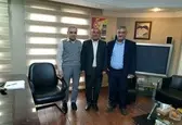 دیدار مدیران باشگاه شاهین با حیدر بهاروند