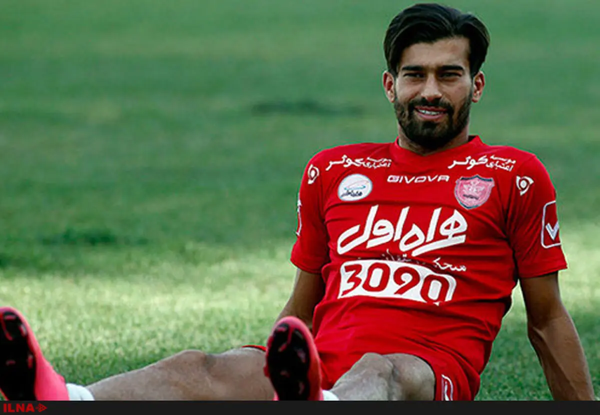 تمرین اختصاصى رضاییان در 50 متری برانکو ایوانکوویچ و تیمش + عکس