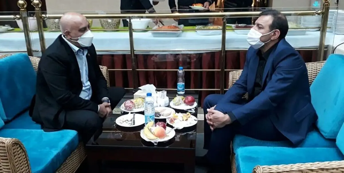  جلسه سرپرست باشگاه پرسپولیس با رئیس فدراسیون فوتبال 
