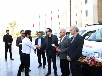 ناوگان اورژانس هرمزگان تقویت شد؛ ۶ آمبولانس جدید در خدمت مناطق حادثه‌خیز +فیلم