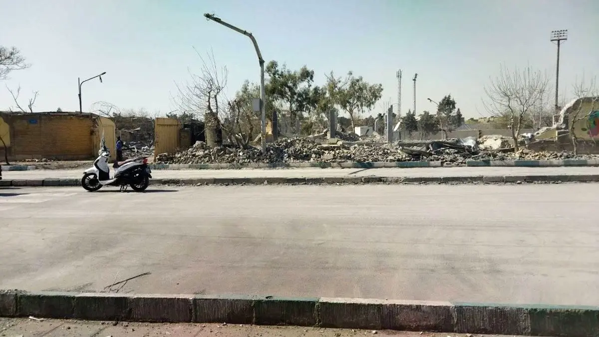 حمله تخریب کننده به مجموعه ورزشی بعثت تهران