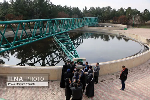 بازدیدخبرنگاران از فاز 2 تصفیه خانه فاضلاب کلانشهر تبریز