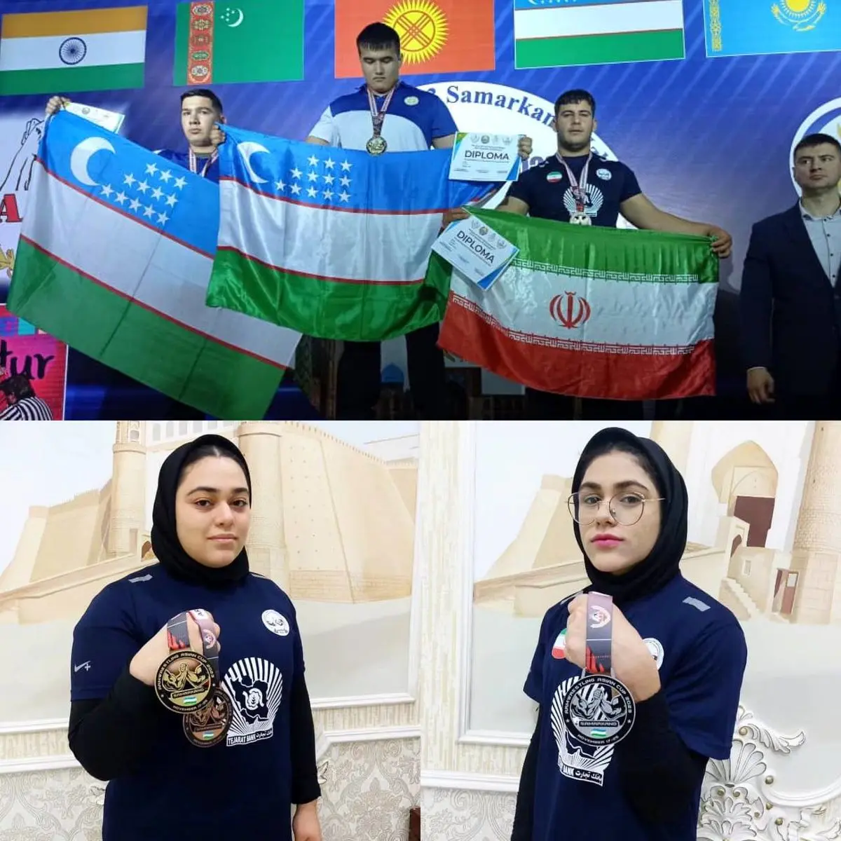 پایان کار مچ اندازان ایرانی در کاپ آسیا با یک طلا، یک نقره و دو برنز