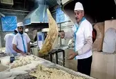 تلاش نانوایی‌ها برای تامین نان در روزهای کرونایی+فیلم