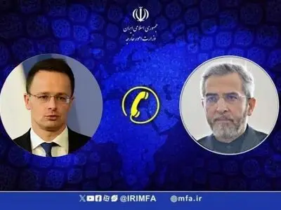 Iran Acting FM holds phone conversation with Hungarian FM, talks bilateral ties Israeli crimes