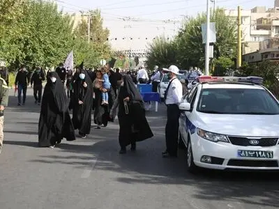 راهپیمایی اربعین پایتخت در امنیت و آرامش برگزار شد 