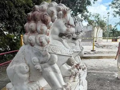 تخریب بنای یادبود چینی در ورودی کانال پاناما