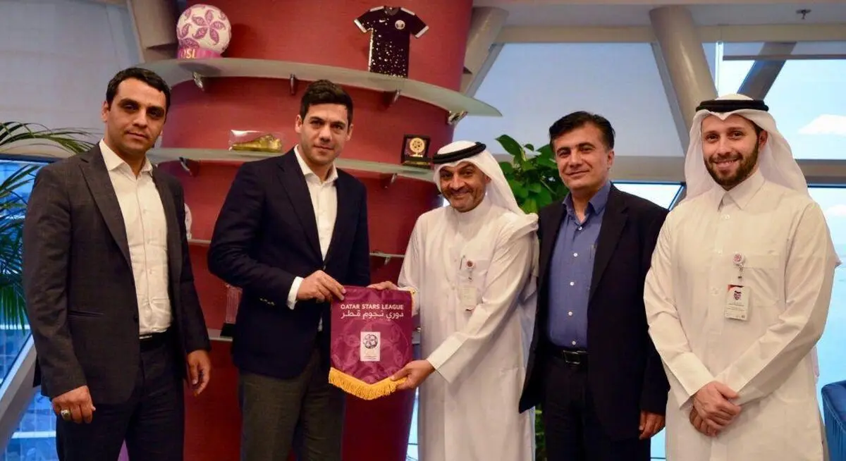 هیئت فدراسیون فوتبال وارد قطر شد