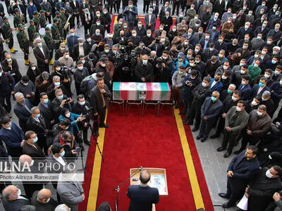 مراسم تشییع پیکر سفیر جمهوری اسلامی ایران در یمن برگزار شد