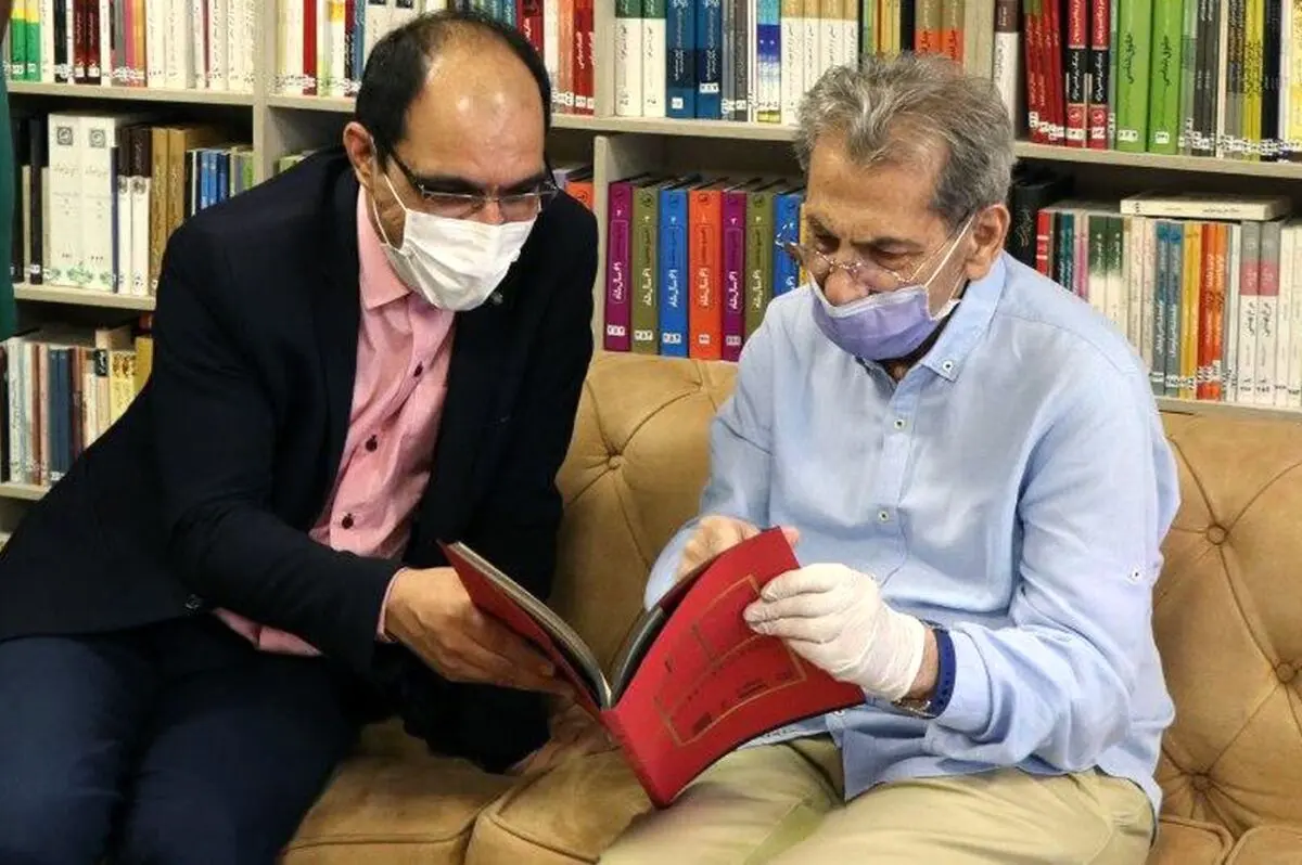 میزبانی کامبیز درمبخش از مدیر موسسه هنرمندان پیشکسوت در روز تولدش