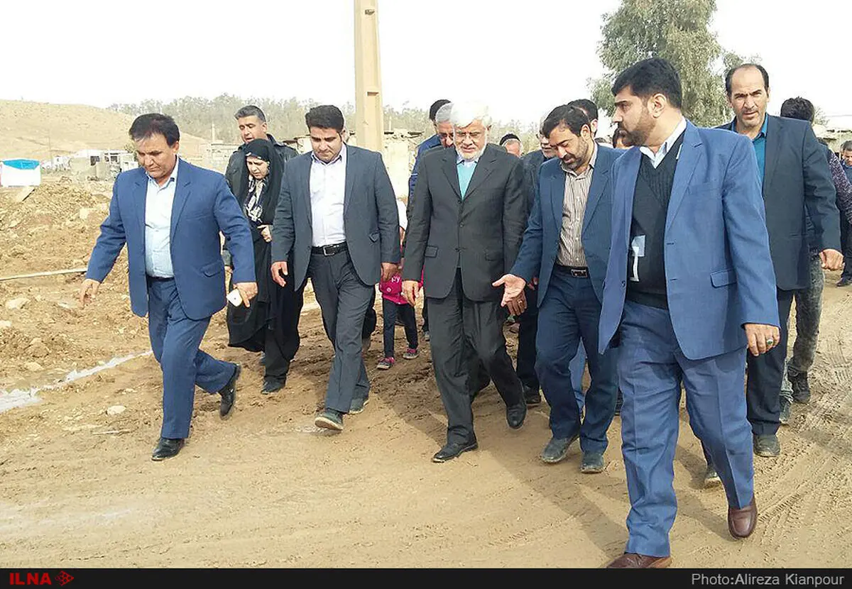 بازدید اعضای فراکسیون امید از مناطق زلزله‌زده کرمانشاه +تصاویر
