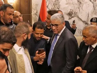 ورود نخست‌وزیر لیبی به طرابلس برای آغاز فعالیت دولت جدید