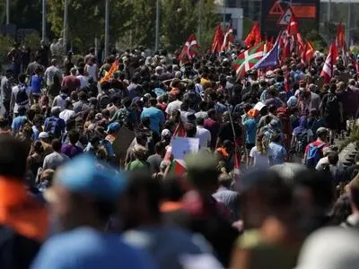دستگیری  ۶۸ نفر در تظاهرات علیه نشست گروه هفت