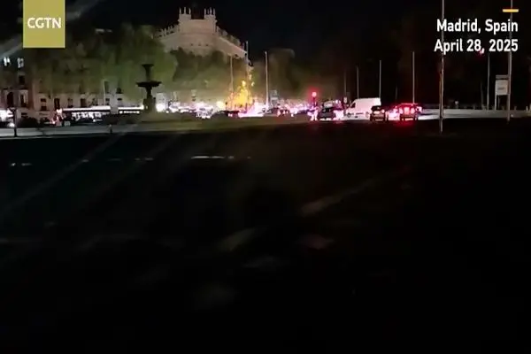 تداوم قطعی برق در پرتغال و اسپانیا + فیلم