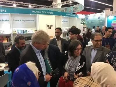 رئیس نمایشگاه فرانکفورت از غرفه ایران بازدید کرد