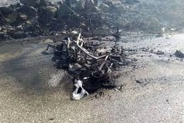 حمله پهپادی اسرائیل به یک موتور سیکلت در جنوب لبنان