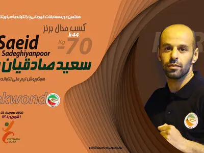 قهرمانی پاراتکواندو آسیا؛‌ صادقیان پور به برنز رسید/ عبدالله پور و چمسورکی فینالیست شدند