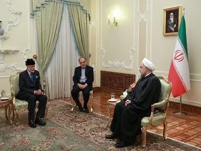 وزیر خارجه عمان با روحانی دیدار کرد