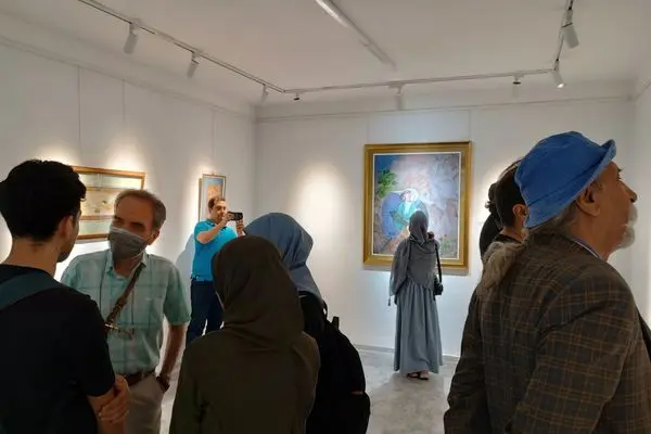 «بر و برگ رنگین» افتتاح شد/ نقطه تلاقی تجربه‌های مختلف در نگارگری