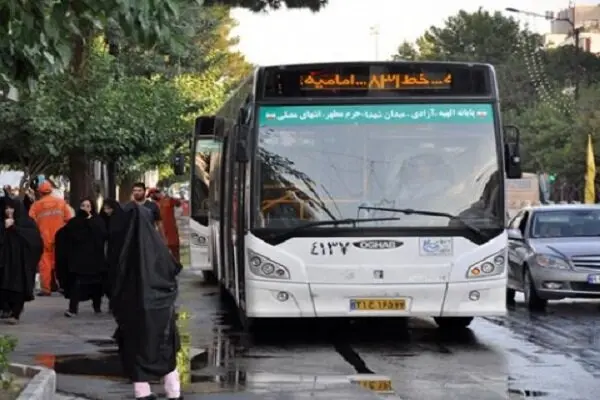 فعالیت رایگان اتوبوسرانی مشهد در روز اول فروردین