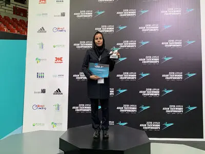 ندا زارع بهترین مربی آسیا شد