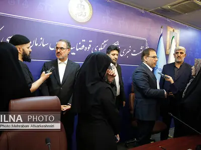 نشست خبری مشترک سخنگوی قوه قضاییه و رییس سازمان بازرسی کل کشور