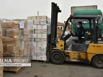 بارگیری ۲۰۵ تن اقلام قاچاق به منظور امحا از سازمان اموال تملیکی 