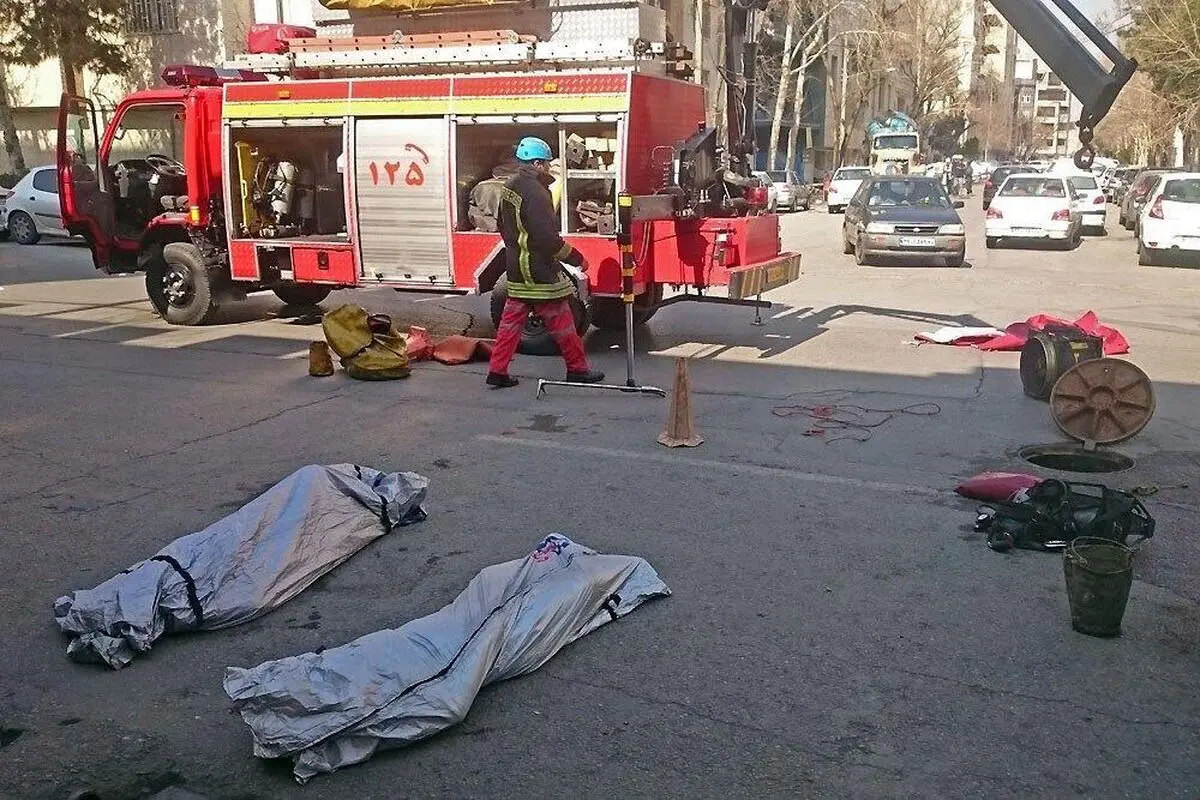 مرگ دلخراش ۲ کارگر مشهدی هنگام لایروبی کانال فاضلاب