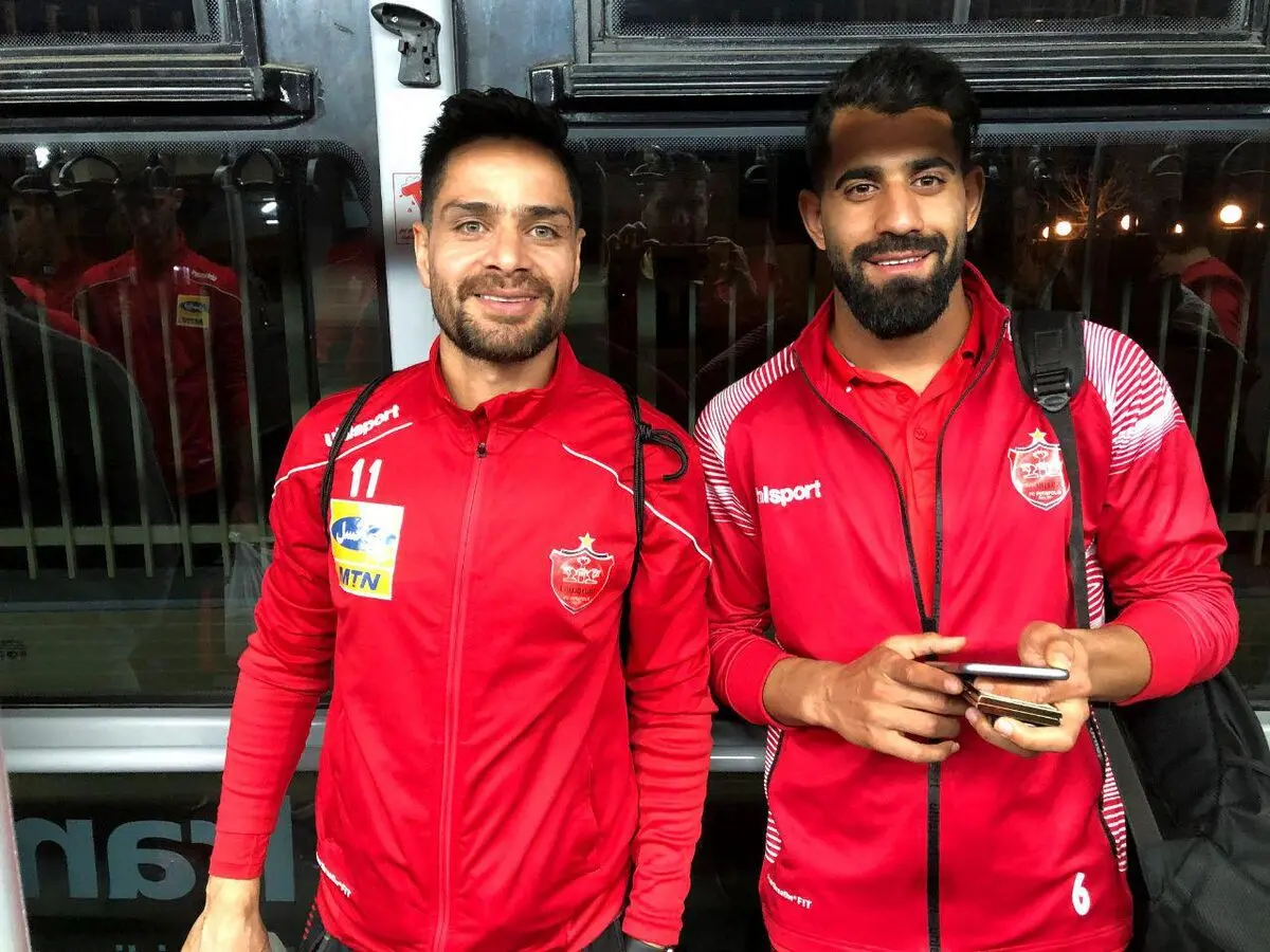 بازگشت کاروان پرسپولیس از اصفهان به تهران