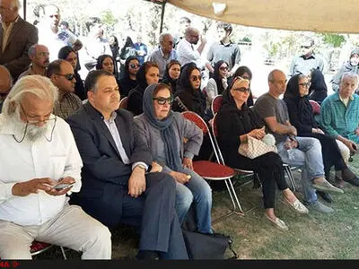 برگزاری مراسم سالگرد درگذشت داود رشیدی در قطعه هنرمندان 