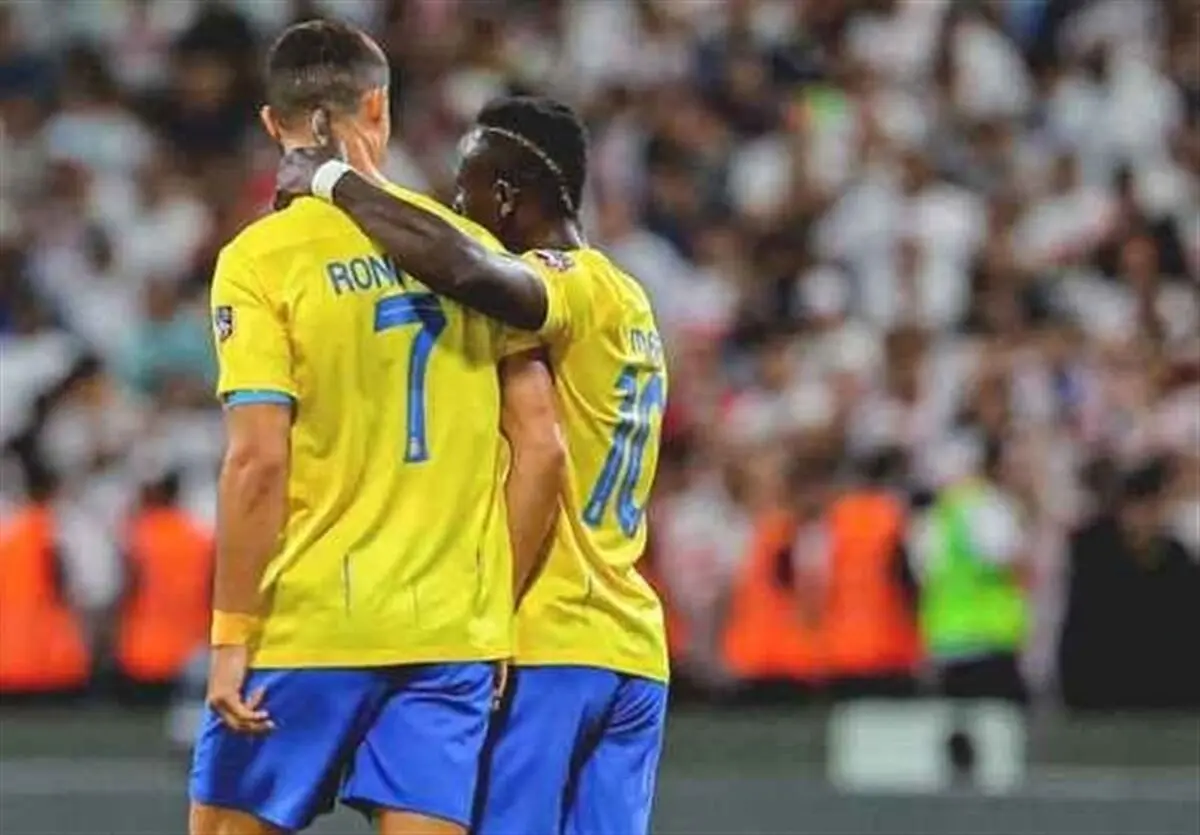ویدیو: گل اول النصر به الاتحاد توسط مانه