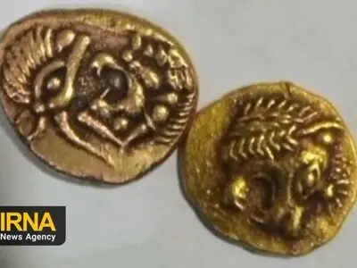 تصادفی که در خراسان شمالی دو سکه دوره هخامنشی را لو داد + فیلم