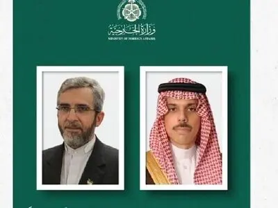 مكالمة هاتفیة بین وزیر الخارجیة بالانابة ووزیر الخارجیة السعودي
