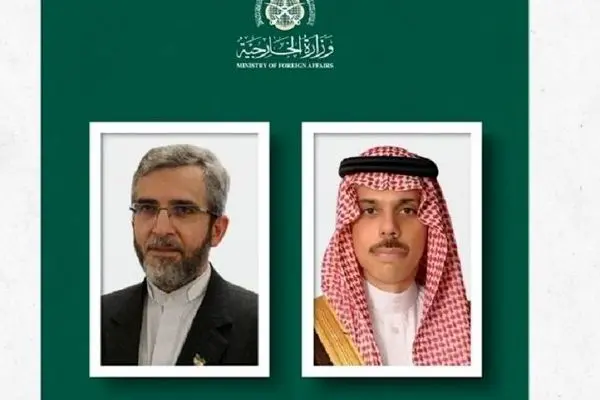 مكالمة هاتفیة بین وزیر الخارجیة بالانابة ووزیر الخارجیة السعودي