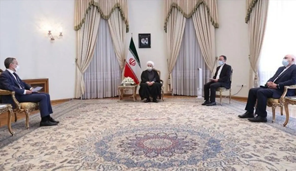 الرئیس روحانی یستقبل وزیر الخارجیة السویسری
