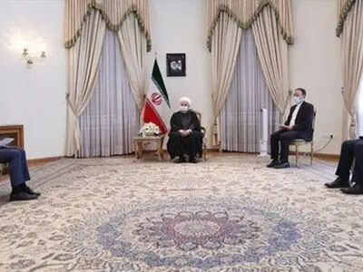 الرئیس روحانی یستقبل وزیر الخارجیة السویسری